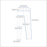 Alfred Dunner Womens Elastic Waist Navy Pull-On Pants Size 18W - New