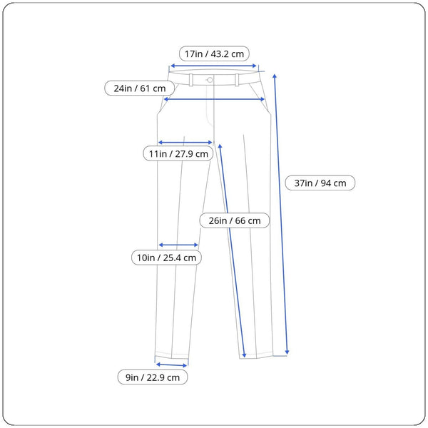 Alfred Dunner Womens Elastic Waist Navy Pull-On Pants Size 18W - New