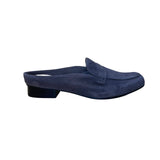 Clarks Women’s Gray Suede Slip-On Comfortable Mule Loafers Shoes Size 10M