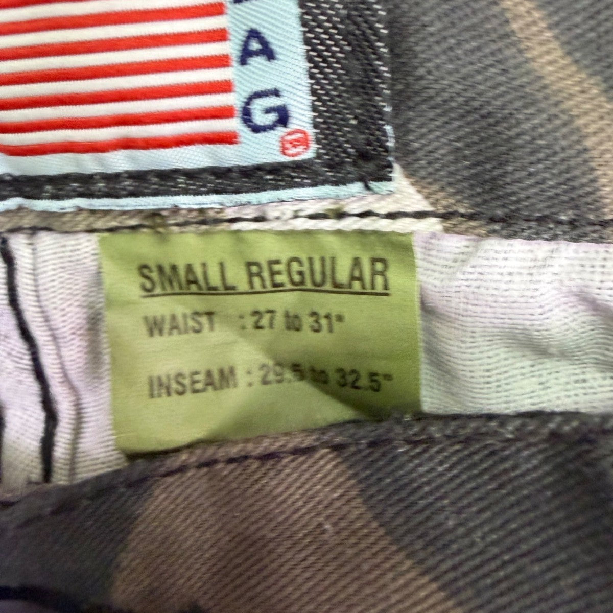 Jet Lag Mens Camouflage Cargo Pants Adjustable Waist Sz Small