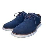 Nautica Men’s Gray & Brown Wrenwood 3 Lace-Up Knit Walking Shoes Size 9