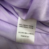 Hello Molly Womens Lavender Pleated Bell Sleeve Mini Dress Tie Detail Size 6
