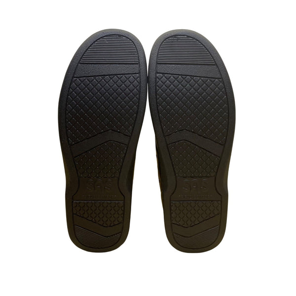 SAS Men’s Black Leather Comfort Lace Up Time Out Shoes Size 11N