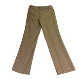 Banana Republic Womens Camel Trousers Wool Blend Martin Fit Dress Wear Size 8