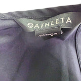 Athleta Womens Black Brooklyn Jumpsuit Sleeveless V-Neck Style Size 6 