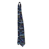 Warner Bros Mens Multi-Color Silk Looney Tunes Computer Graphics Tie 3.75 Wide