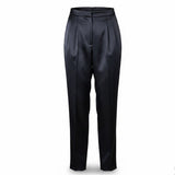Pendleton Womens Black Classic High-Waisted Trousers Size 12