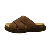 Cole Haan Men’s Brown Leather Slip-On Casual Slide Sandals Size 9.5M