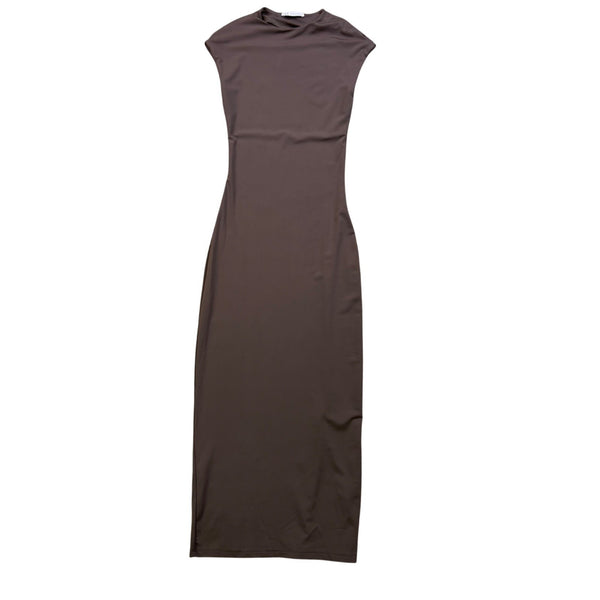 Zara Womens Brown Sleeveless Maxi Dress Size S