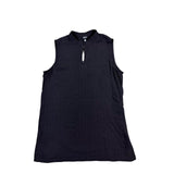 Eileen Fisher Petite Women Dark Navy Sleeveless Tunic Top Size M