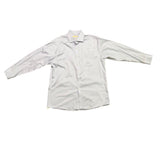 Michael Kors Mens Light Blue Cotton Dress Shirt Non-Iron Long Sleeve Size 16.5