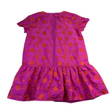 ASOS Womens Pink & Orange Floral Print Drop Hem Dress Size 14
