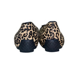 Talbots Women’s Leopard Print Calf Hair Tasseled Francesca Driving Flats Sz 6.5M