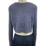 Sky and Sparrow Women’s Grey Cardigan Sweater Sz S