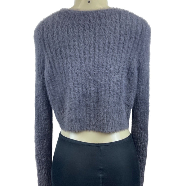 Sky and Sparrow Women’s Grey Cardigan Sweater Sz S