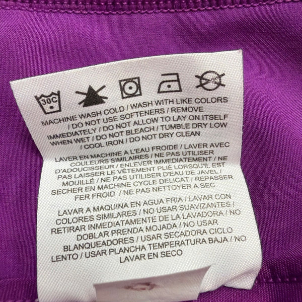 Nike Womens Purple Pleated Skort  Dri-Fit Athletic Wear Size L