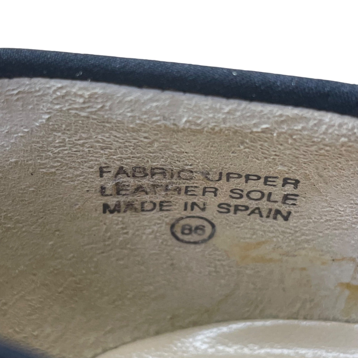 Etienne Aigner Women’s Black & Brown Leather Cap-Toe Low Heel Pumps Size 7M