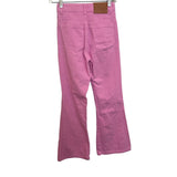 Princess Polly Youth Girl's Pink Flared Jeans Sz 0