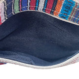 Like International Himalaya Blue Hemp Adjustable Strap MD-go Crossbody Bag