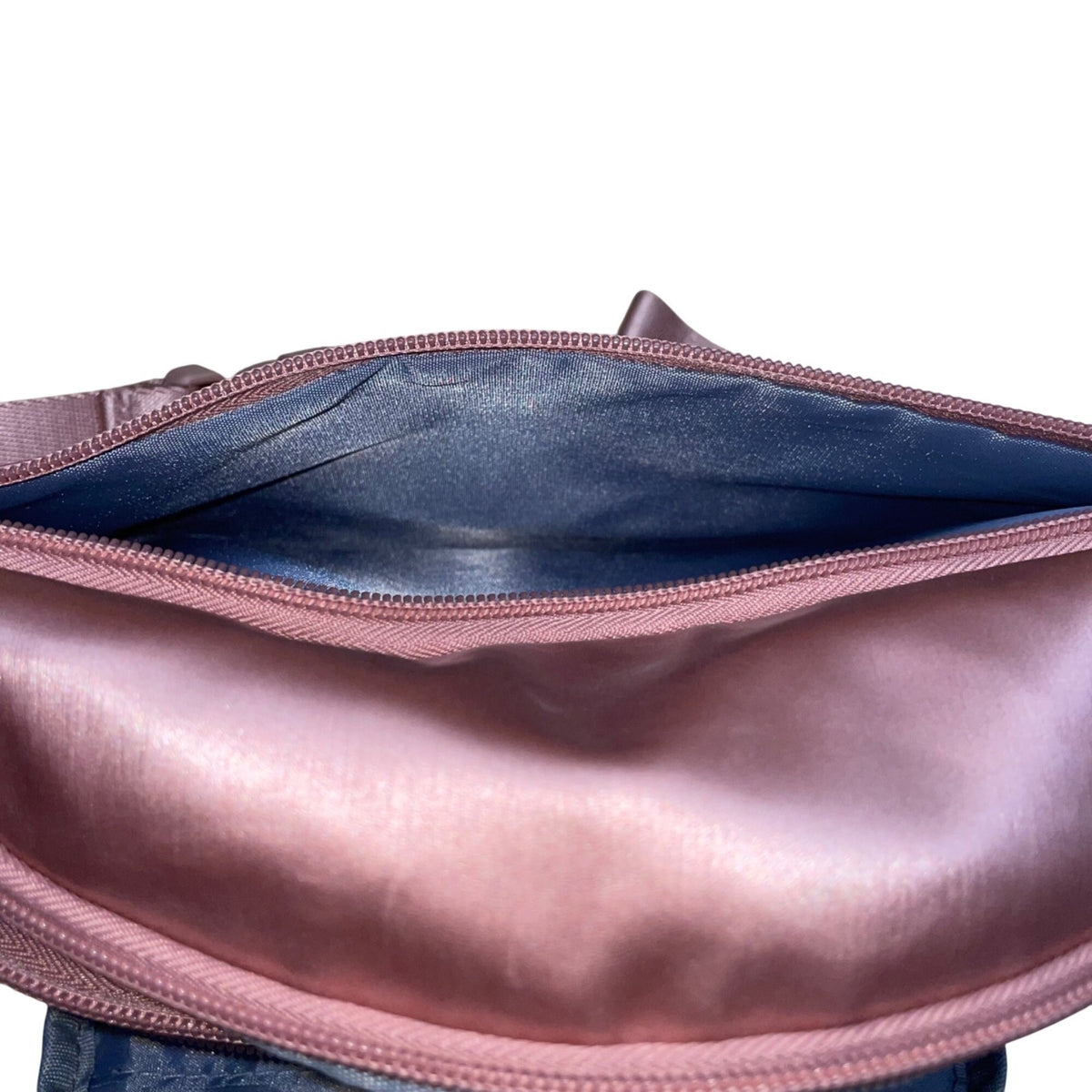 IHKWIP Women’s Rose Gold Nylon Adjustable Strap & Zipper Pockets Fanny pack