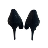 14Th & Union Women’s Fashion Stiletto Black Rhinestone High Heel Pumps Sz 9