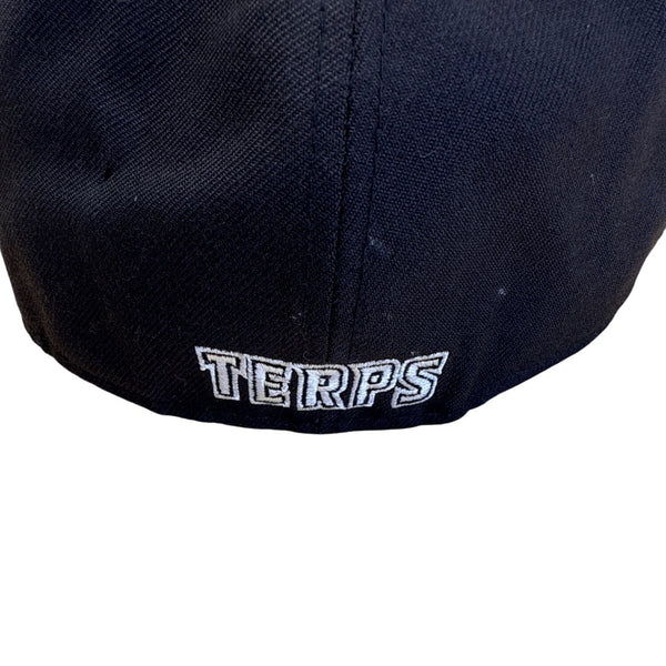 University Of Maryland Black & Camo Snapback Hat By New Era