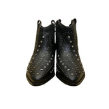 Sam Edelman Women’s Black Leather Studded Star Details Ankle Boots Size 7M