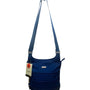 Baggallini Women’s Blue Nylon RFID-Blocking Adjustable Strap Crossbody Bag