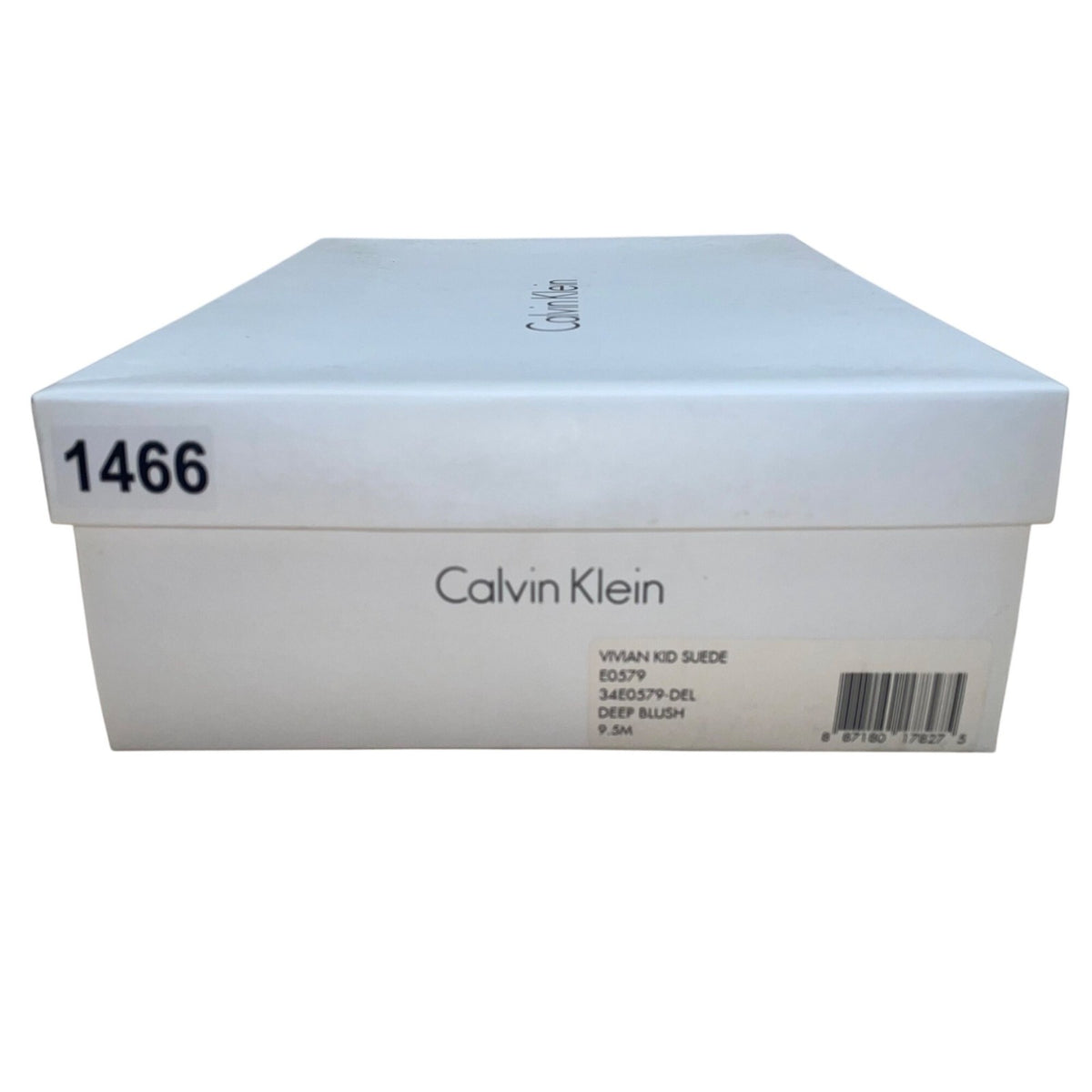 Calvin Klein Women’s Deep Blush Suede Vivian Ankle Strap Heels Size 9.5M