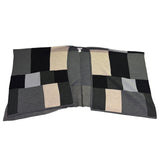 Coldwater Creek Colorblock Open Front Poncho Wrap