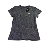Under Armour Womens Grey HeatGear T-Shirt Loose Fit Size L