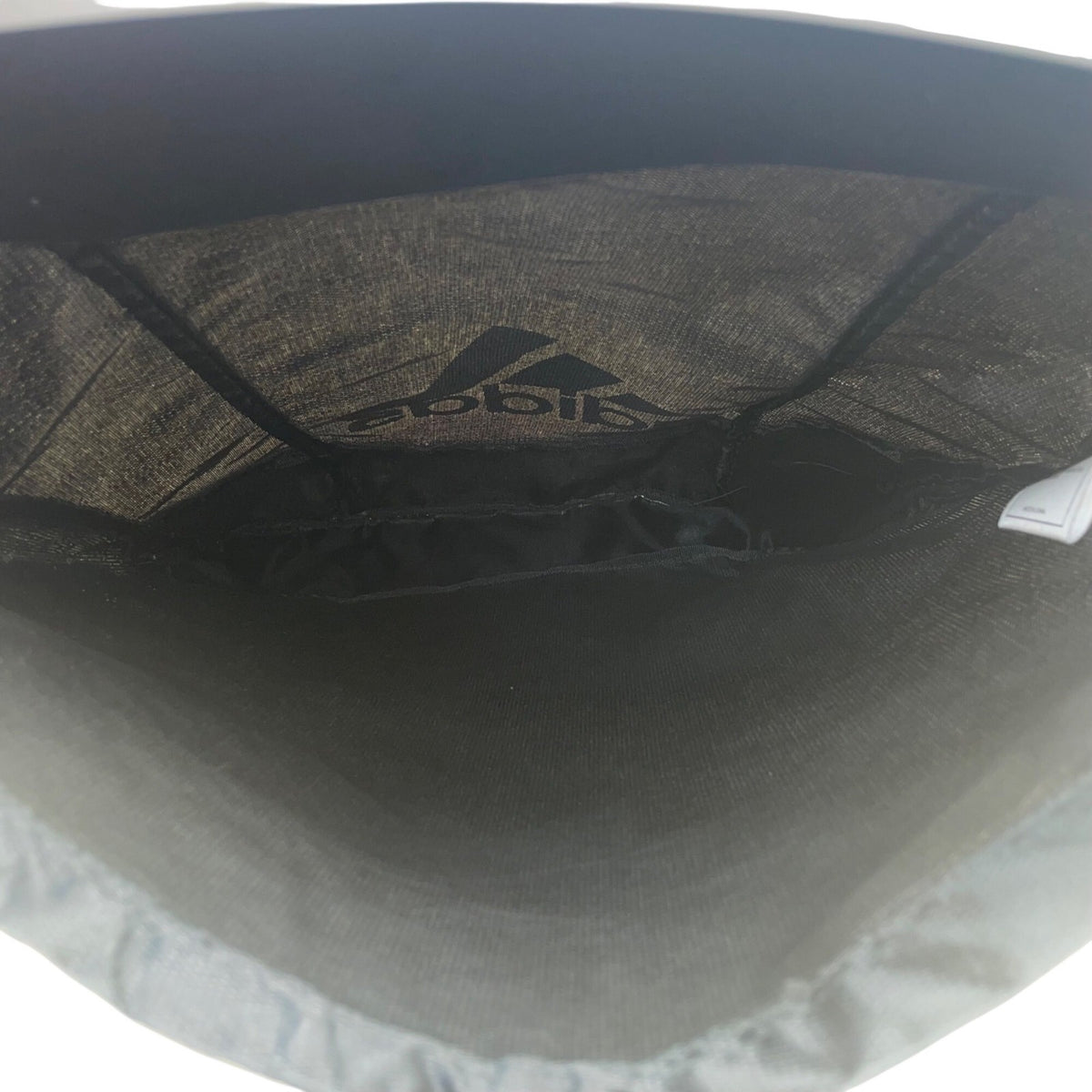 Adidas Unisex Black Polyester Sackpack Drawstring Bag One Size