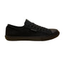 Superdry Men’s Black Canvas Rubber Toe Low Top No.01 Flat Sneakers Size 10