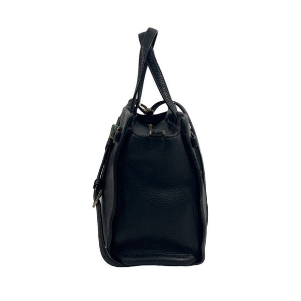 Kate Spade Women's Street Black Pebbled Leather Crossbody Handbag Sz M