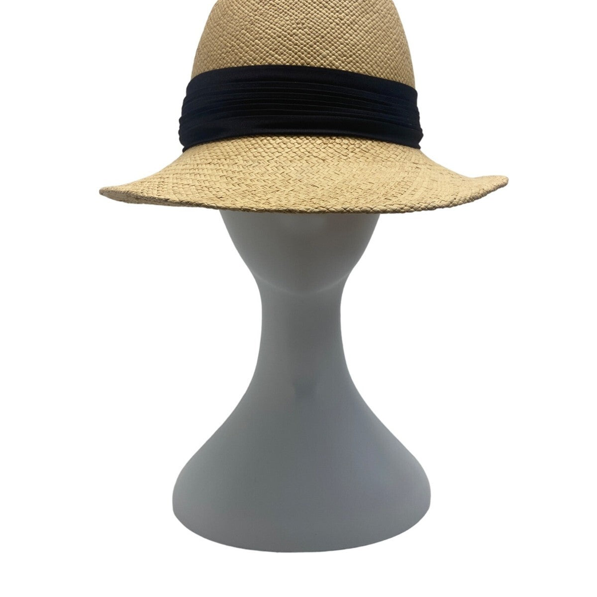 Betmar Straw Fedora Hat With Black Band For Men & Women
