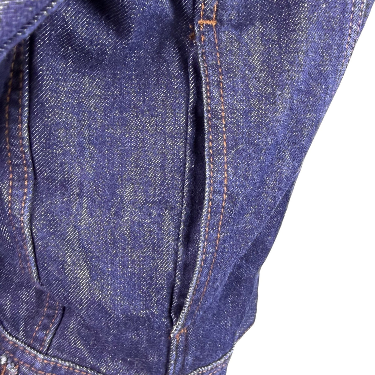 Banana Republic Womens Dark Wash Denim Jacket Casual Button-Up Sz S