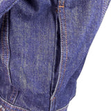 Banana Republic Womens Dark Wash Denim Jacket Casual Button-Up Sz S