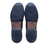 H.S Trask Men’s Brown Leather Vibram Sole Tassel Moccasin Size 12N