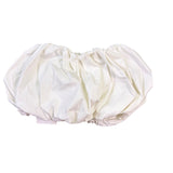 Zara Womens White Cotton Blend Strapless Elastic Bandeau Top Size S