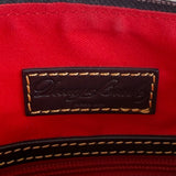 Dooney & Bourke Black Nylon With Adjustable Strap & Front Pocket Crossbody Bag