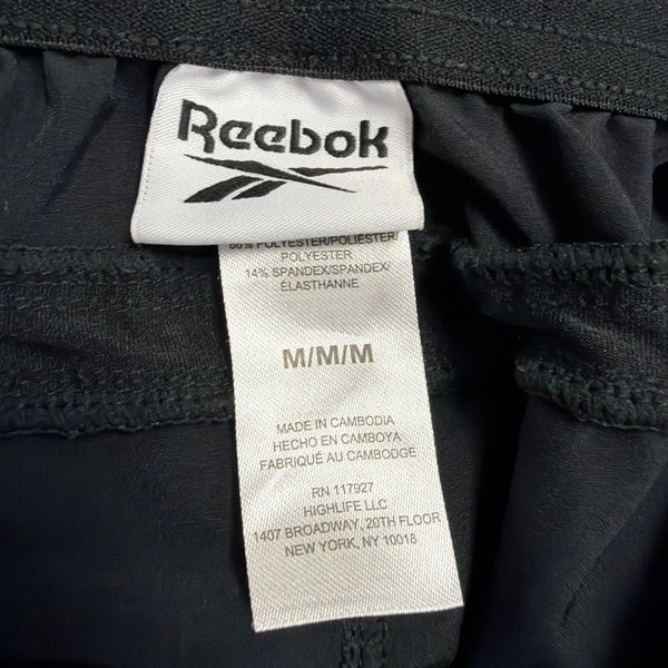 Reebok Mens Black Athletic Shorts Lightweight Training Gym Wear Size M