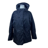 Lolë Women's Black Hooded Jacket Stylish Winter Outerwear Fully Lined Sz XXL