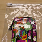 Vera Bradley Women’s Va Va Bloom Floral Print Black Quilted E-Reader Sleeve