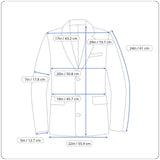 Haggar Beige Gentlemans Fit Dual button closure Front Pockets Mens Blazer Sz 40