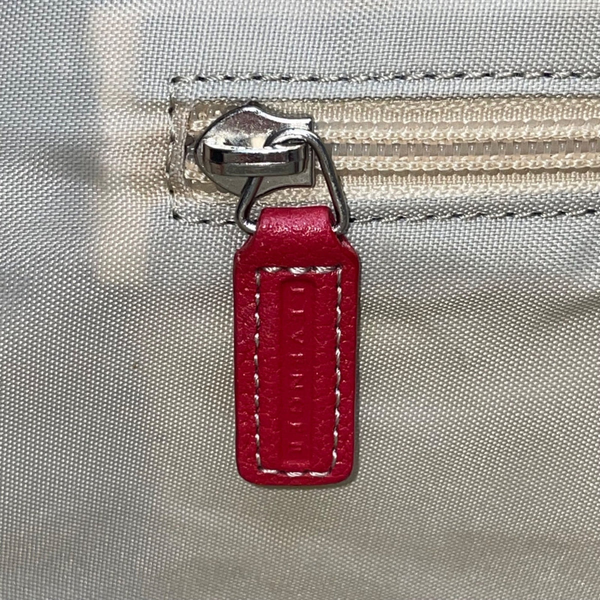 Levenger Women’s Red Leather Briefcase Laptop Bag Dual Handles & Shoulder Strap