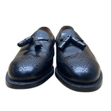 Johnston & Murphy Men’s Black Leather Tassel Deerfield Dress Loafers Size 10D