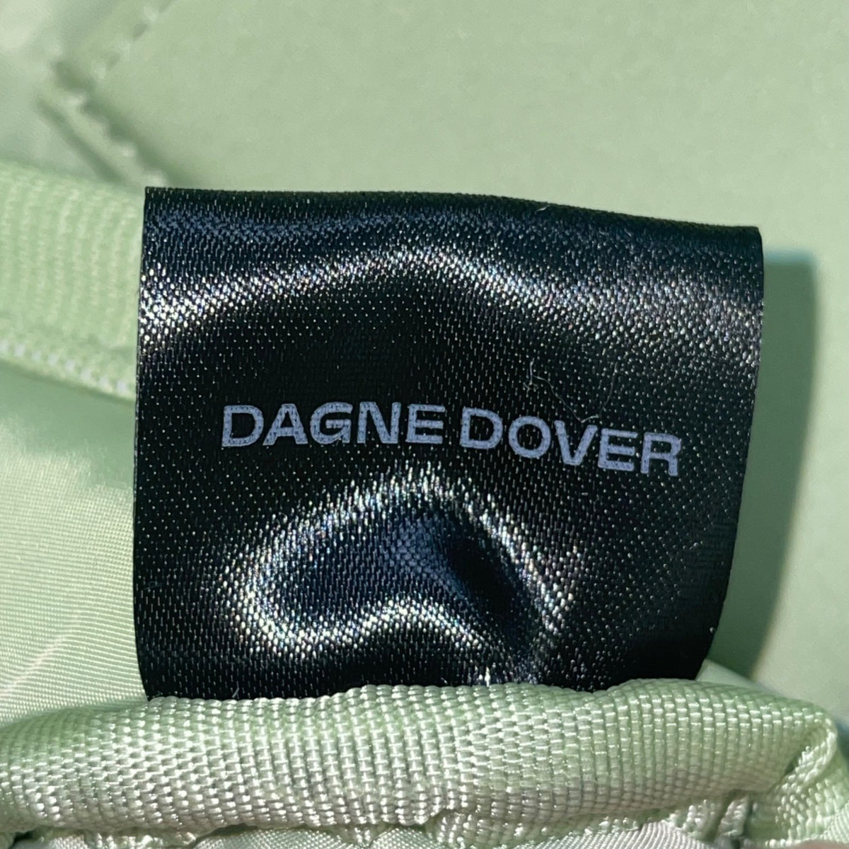 Dagne Dover Unisex Green Polyester Compact Adjustable Fanny Pack Bag