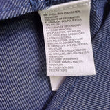 The North Face Mens Blue Button-Up Long Sleeve Shirt Size M