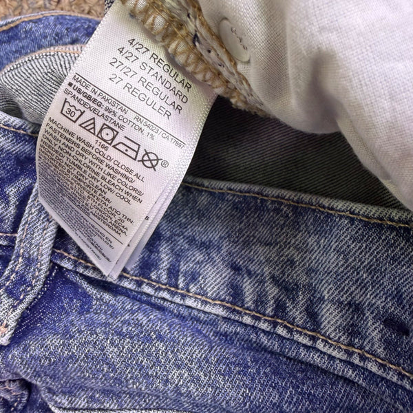 Gap Womens Blue Denim 90s Loose Fit Jeans Comfortable Casual Size 4/27 R