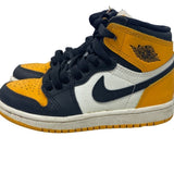 Nike Boys Air Jordan Yellow High Top Sneakers  Sz 12C
